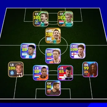 eFootball Accounts Legends & Iconic Players Android|PW 2957|New Lionel Messi Big T,Dennis Bergkamp Epic,Andrly Shevchenko
