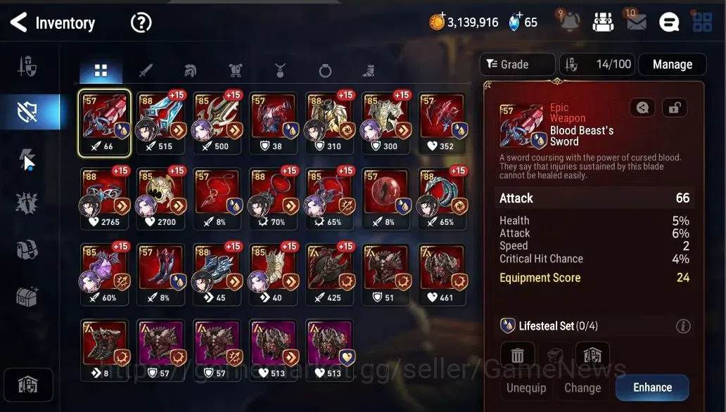 Epic Seven Accounts GLOBAL Unverif|NewEra|2 ML(Rhinna&Luciella,Zio)+Ke image 14