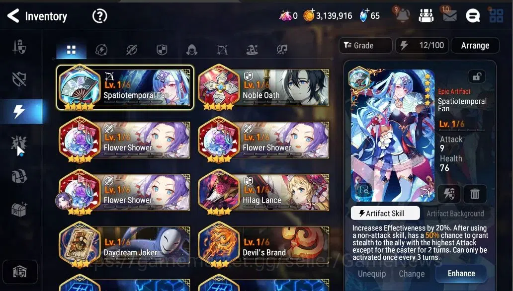 Epic Seven Accounts GLOBAL Unverif|NewEra|2 ML(Rhinna&Luciella,Zio)+Ke image 15