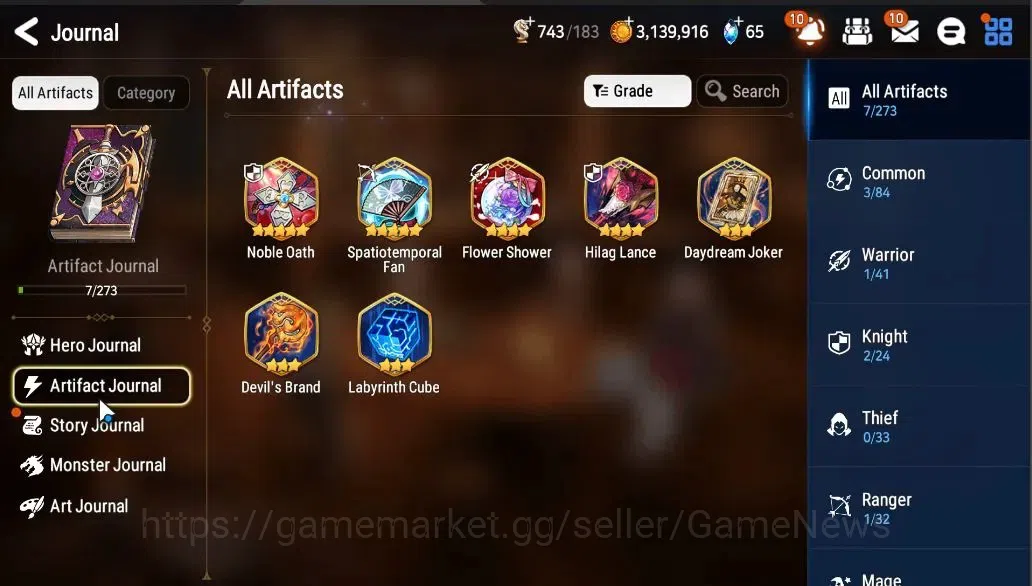 Epic Seven Accounts GLOBAL Unverif|NewEra|2 ML(Rhinna&Luciella,Zio)+Ke image 6
