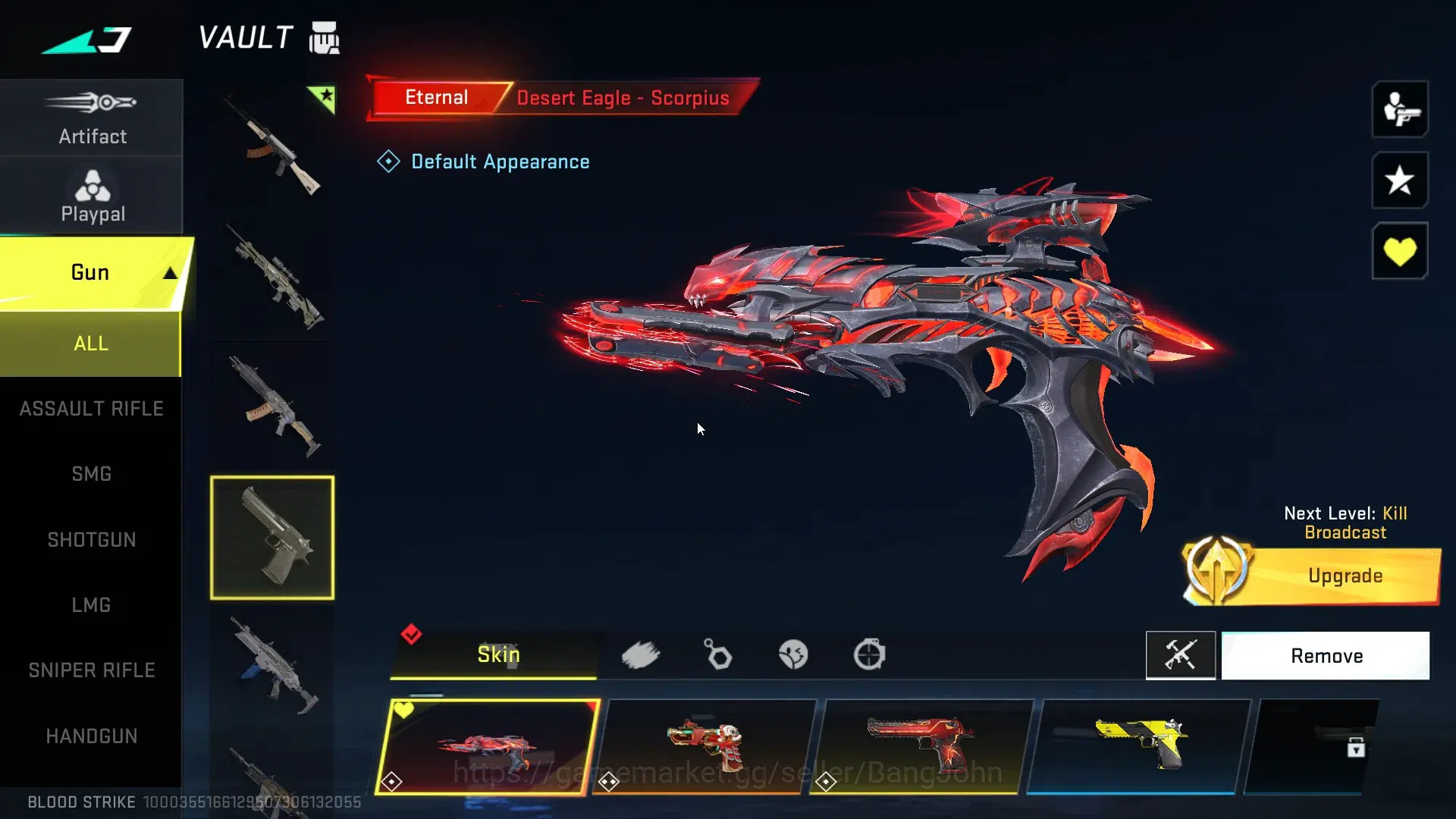 Blood Strike Accounts AMERICA |1 EVO:AK47-Hellride (Lv3)|19 ETERNAL(+MEL image 14