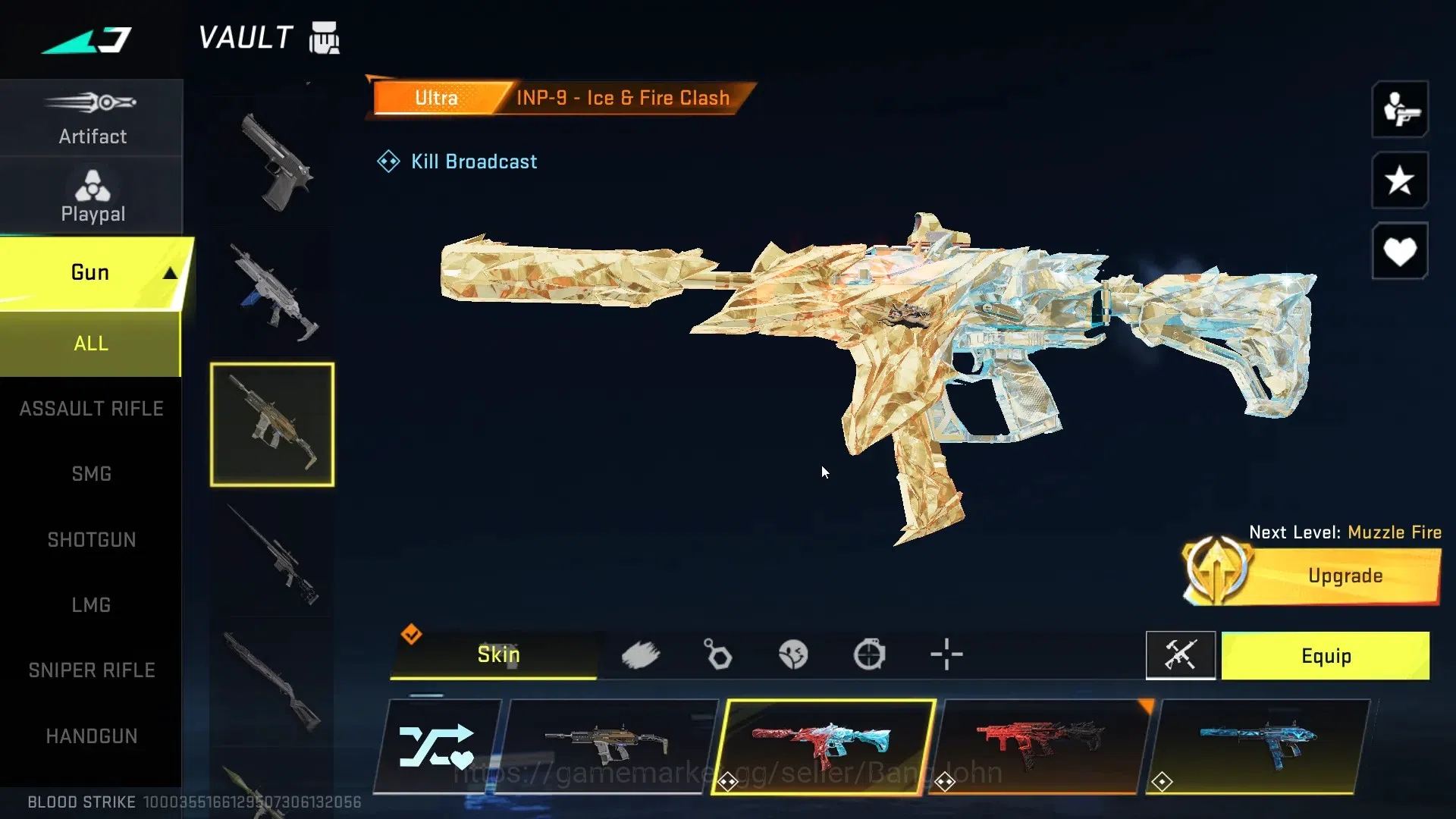 Blood Strike Accounts AMERICA |1 EVO:AK47-Hellride (Lv3)|19 ETERNAL(+MEL image 16