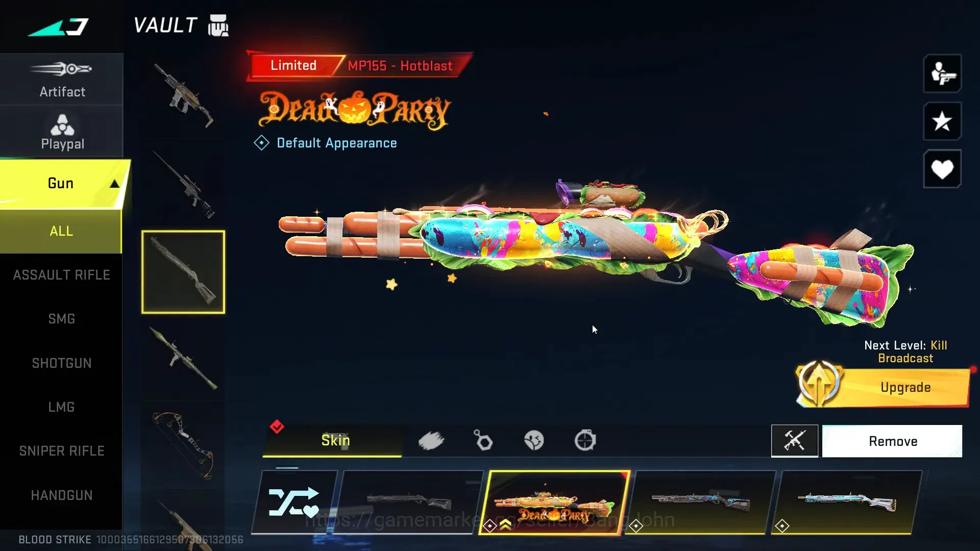 Blood Strike Accounts AMERICA |1 EVO:AK47-Hellride (Lv3)|19 ETERNAL(+MEL image 20