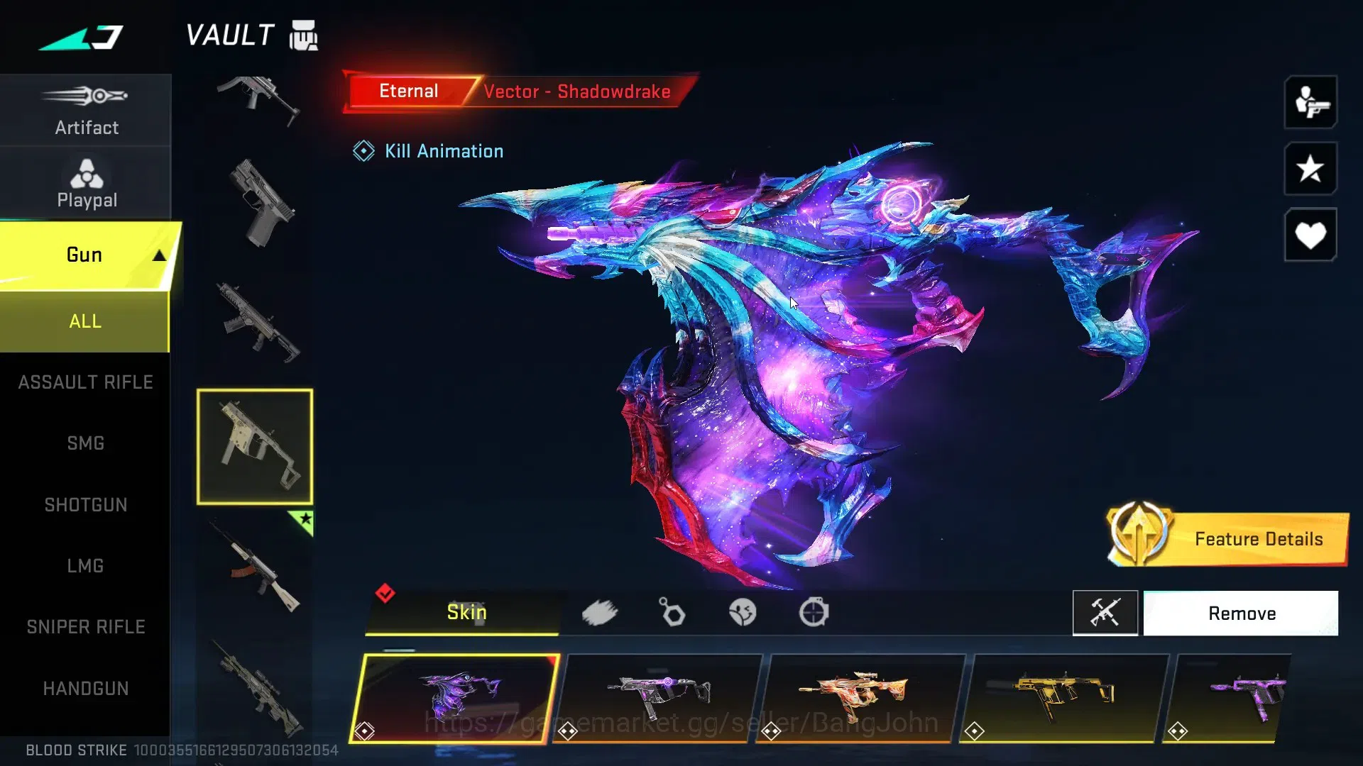 Blood Strike Accounts AMERICA |1 EVO:AK47-Hellride (Lv3)|19 ETERNAL(+MEL image 6