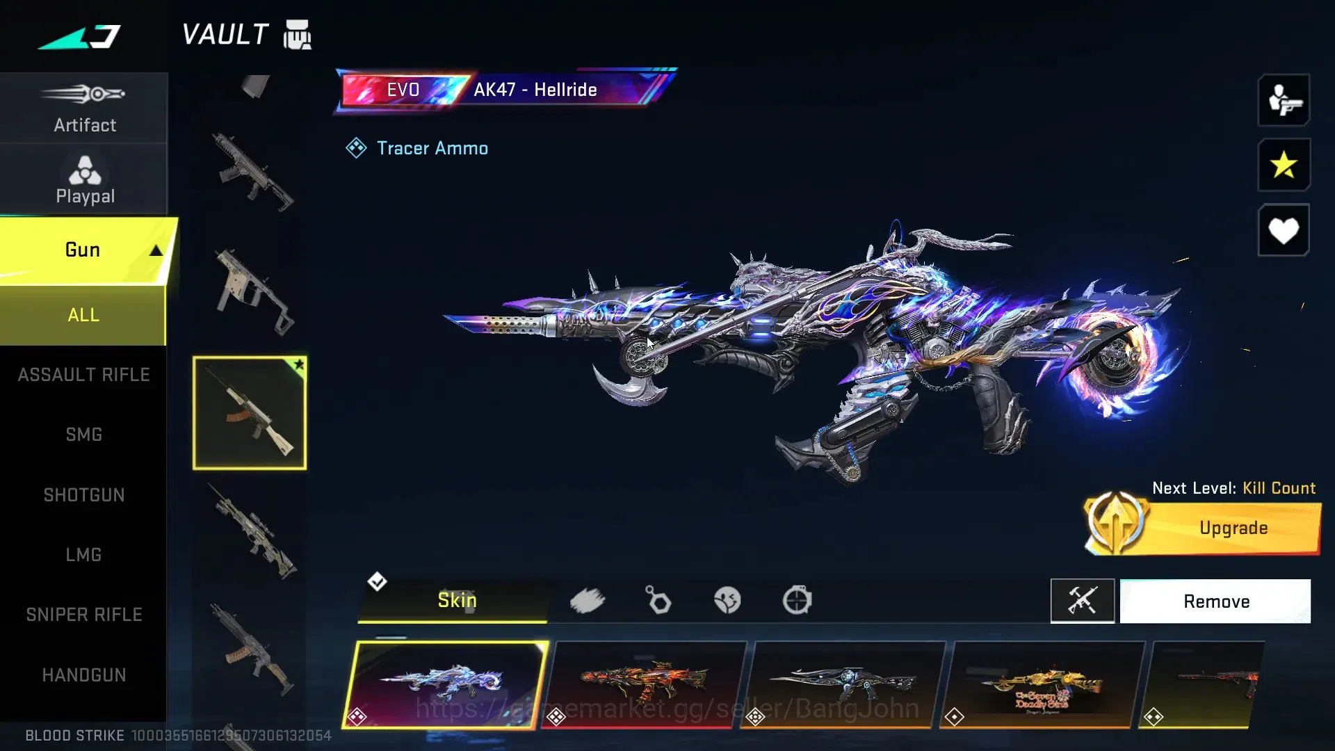 Blood Strike Accounts AMERICA |1 EVO:AK47-Hellride (Lv3)|19 ETERNAL(+MEL image 8