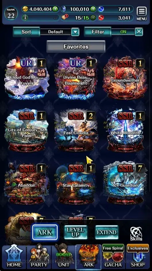 Last Cloudia Accounts GLOBAL|Rank 22|100k Crystal|Top Tier Unit(Lougseus image 3