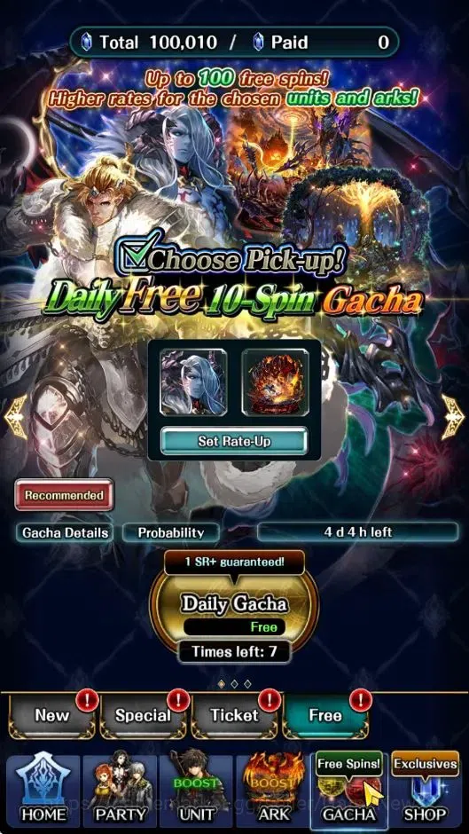 Last Cloudia Accounts GLOBAL|Rank 22|100k Crystal|Top Tier Unit(Lougseus image 7