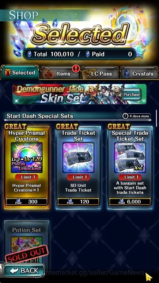 Last Cloudia Accounts GLOBAL|Rank 22|100k Crystal|Top Tier Unit(Lougseus image 8