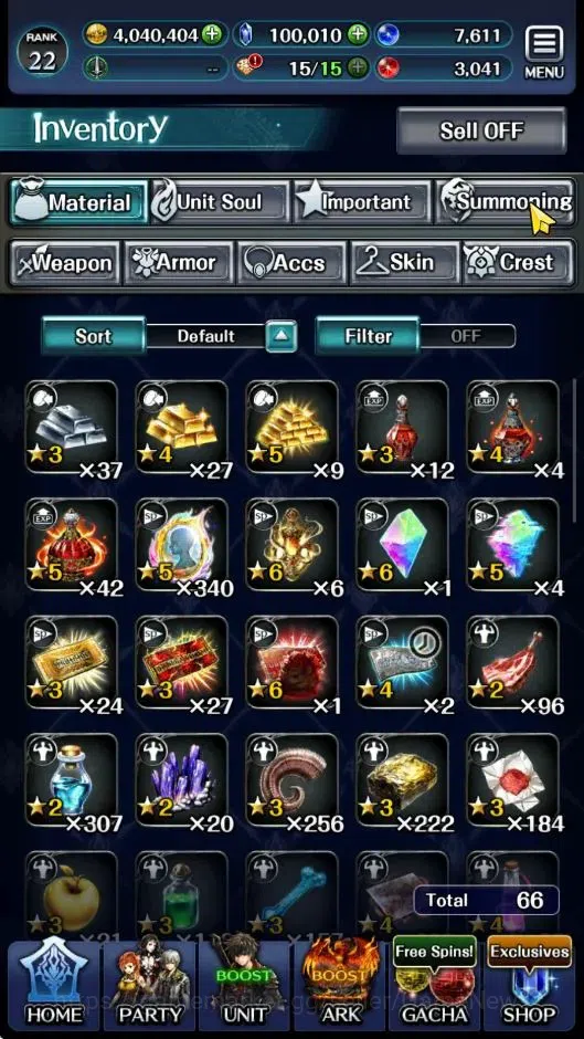 Last Cloudia Accounts GLOBAL|Rank 22|100k Crystal|Top Tier Unit(Lougseus image 9