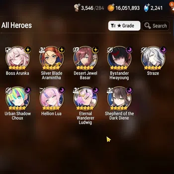 Epic Seven Accounts Starter ASIA Verif|New Era|9 ML(Dark Diene,BArunka,ByHwayung,Etc)+Setsuka,Nakhwol,Etc|Poh ON|2k