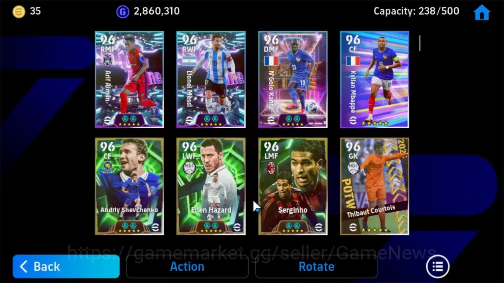 eFootball Accounts Android|Epic Peter Shmeichel,Bebeto,Gerrard,Frank  image 6