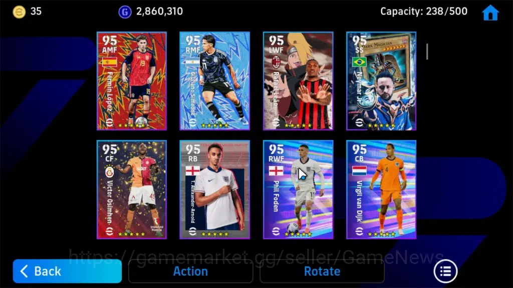 eFootball Accounts Android|Epic Peter Shmeichel,Bebeto,Gerrard,Frank  image 7