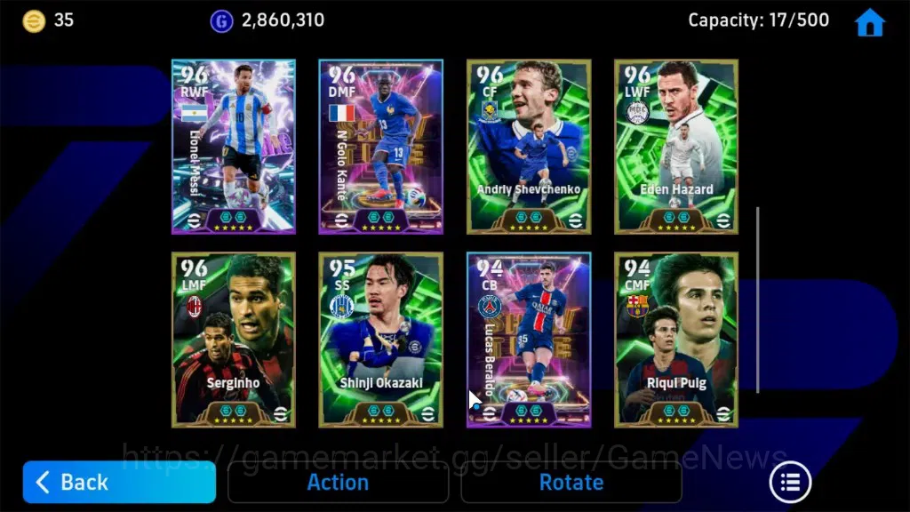 eFootball Accounts Android|Epic Peter Shmeichel,Bebeto,Gerrard,Frank  image 9