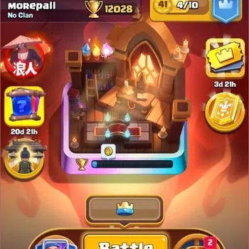 Clash Royale Accounts High-End Global |CL 1842|KTL 16 Max|Trophy 12028|122 Card|20 MAX|8 Champ|5 Hero|23 Evo|6145