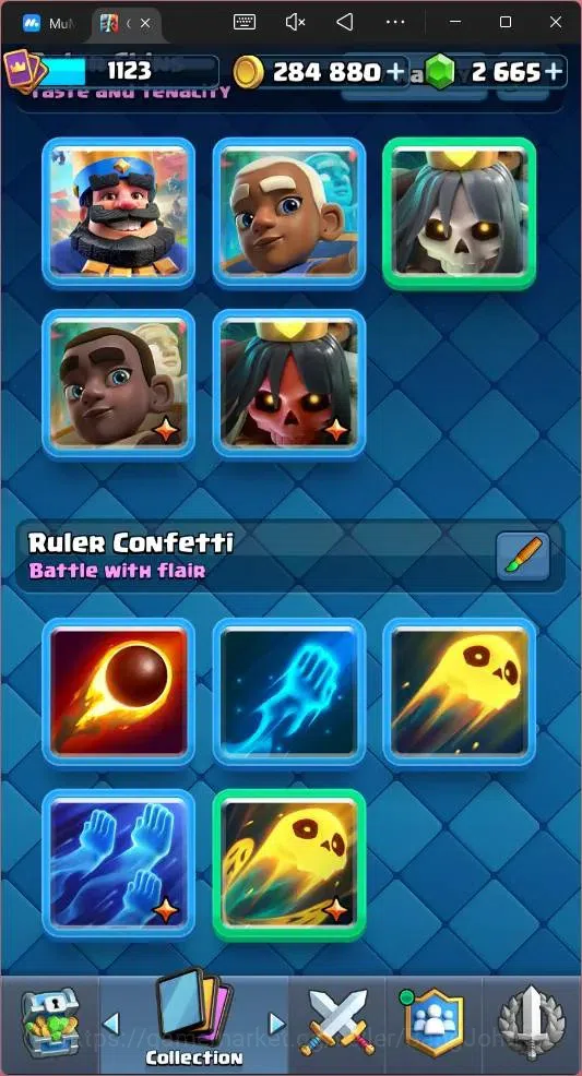 Clash Royale Accounts Global |CL 1123|KTL 12|Trophy 7223|113 Cards|4 Cha image 20