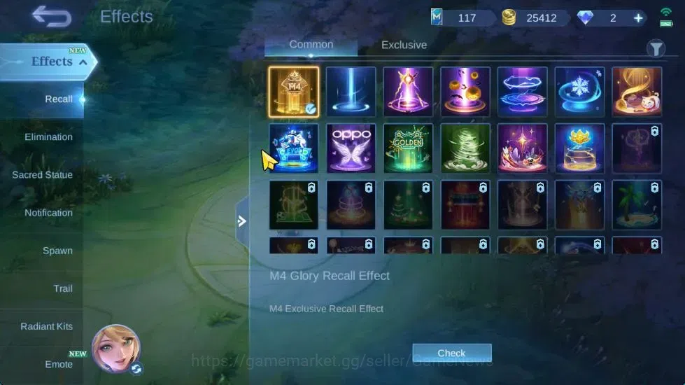 Mobile Legends: Bang Bang Accounts Hero 61|Skin 76|High Immo 100|LB Granger,Fanny[Val image 10