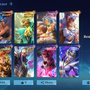 Mobile Legends: Bang Bang Accounts Collector Hero 133|Skin 273|Ex Glory 73|PRIME Granger,Sanrio Floryn,KOF Karina,LBox