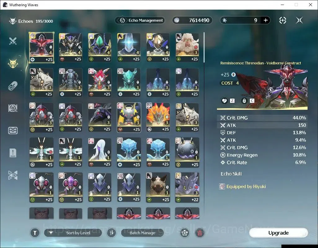Wuthering Waves Accounts SEA |UL 67|6 Limited|[Aemeath RC 3,Lynae,Hiyuki,Mo image 7