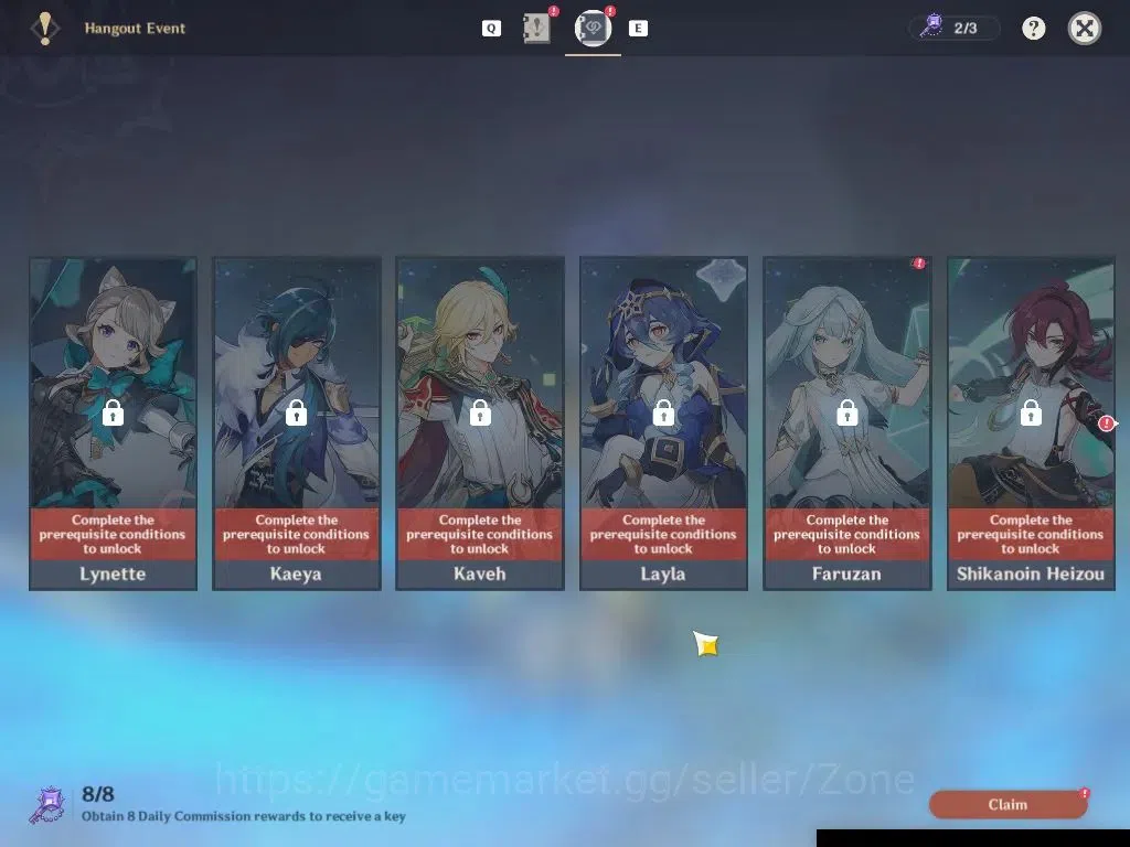 Genshin Impact Accounts ASIA|AR 50|3 Limited|Premium Team Nefer|Nefer,Laum image 16