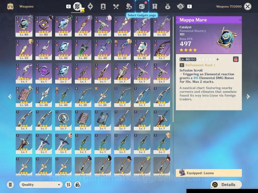 Genshin Impact Accounts ASIA|AR 50|3 Limited|Premium Team Nefer|Nefer,Laum image 3