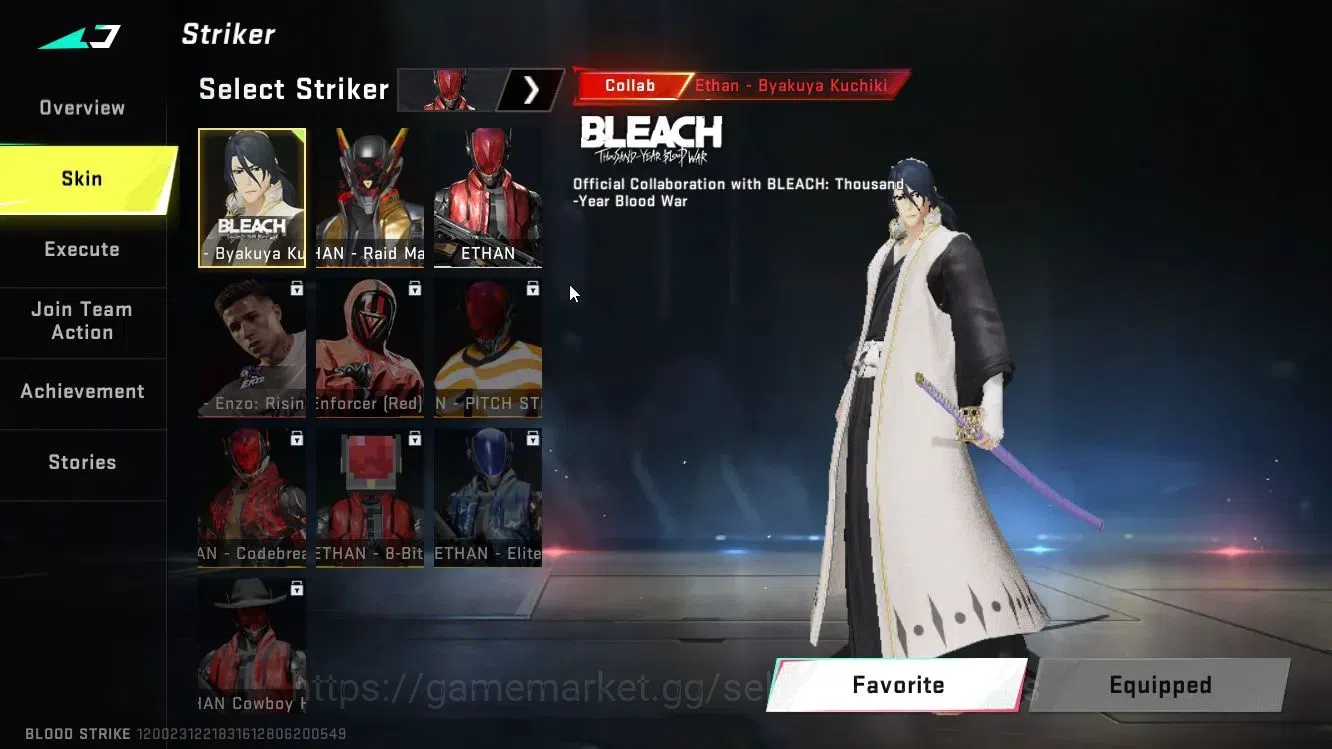 Blood Strike Accounts ASIA|Collab 7DS [AK47]+ BLEACH [Byakuya],TR [Parac image 3