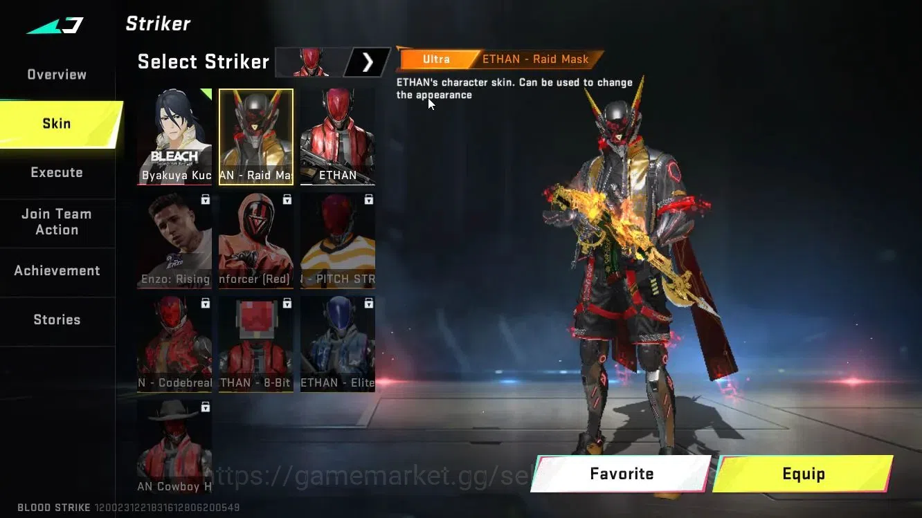 Blood Strike Accounts ASIA|Collab 7DS [AK47]+ BLEACH [Byakuya],TR [Parac image 4