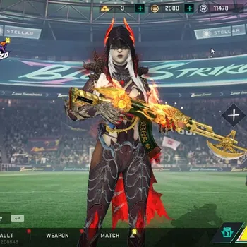 Blood Strike Collab Skin ASIA|Collab 7DS [AK47]+ BLEACH [Byakuya],TR [Parac image 1