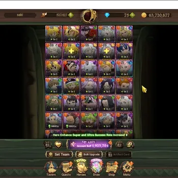 The Seven Deadly Sins: Grand Cross Accounts Endgame ASIA|1,9M CC|2 LR,10