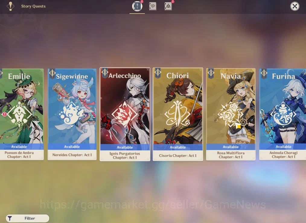 Genshin Impact Accounts ASIA|FREE HSR|AR57|10Limited+5(*5Weapon)|Neuvillat image 14