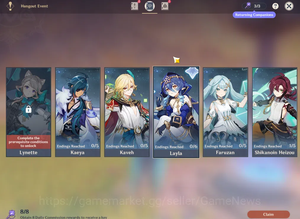Genshin Impact Accounts ASIA|FREE HSR|AR57|10Limited+5(*5Weapon)|Neuvillat image 15