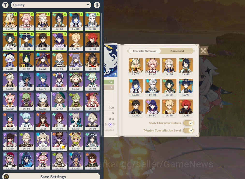 Genshin Impact Accounts ASIA|FREE HSR|AR57|10Limited+5(*5Weapon)|Neuvillat image 3