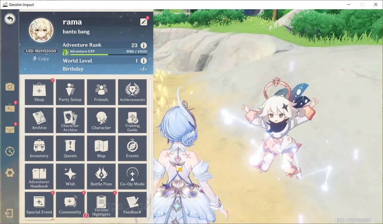 Genshin Impact Accounts Starter ASIA|AR 23|Fresh Starter 1 Limited(Odette)+Keqing|Low Exploration|MC Lumine|Check 1