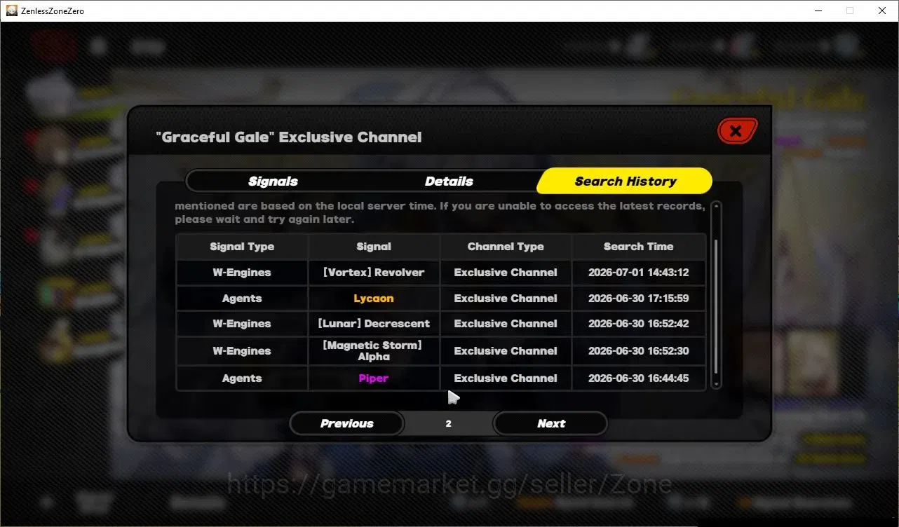 Zenless Zone Zero Accounts ASIA|IK 37|S2 Ch2|2 Limited [Ye Shunguang+Sign,Pyr image 14