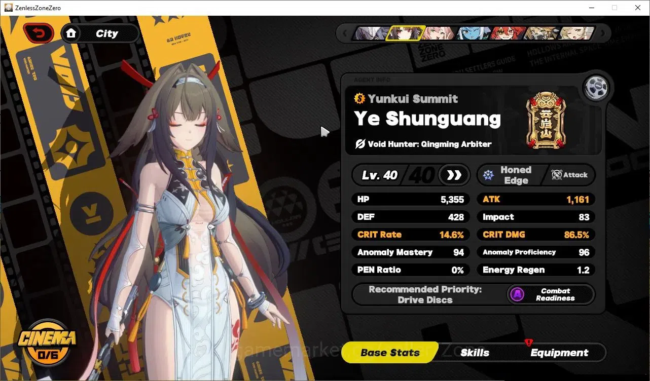 Zenless Zone Zero Accounts ASIA|IK 37|S2 Ch2|2 Limited [Ye Shunguang+Sign,Pyr image 18