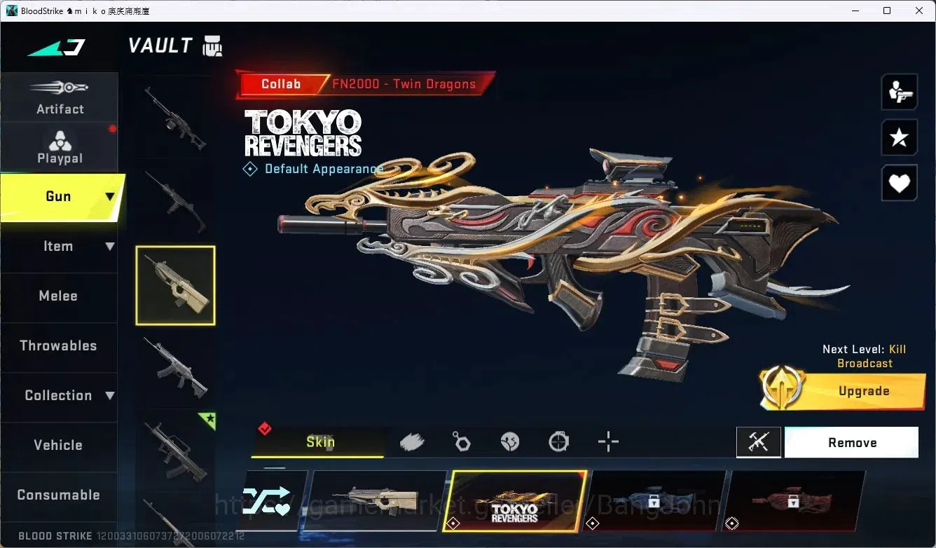 Blood Strike Accounts ASIA |Collab TR: FN2000-Twin Dragons | ULTRA STRIK image 2
