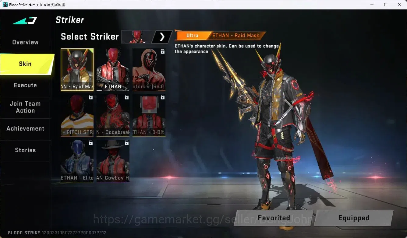 Blood Strike Accounts ASIA |Collab TR: FN2000-Twin Dragons | ULTRA STRIK image 4