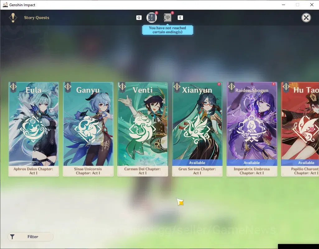 Genshin Impact Accounts ASIA|AR 43| 2 Limited + 2(*5 Weapon) | Xiao+Signat image 16