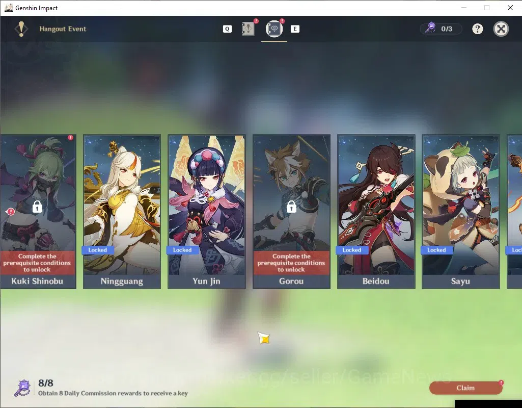 Genshin Impact Accounts ASIA|AR 43| 2 Limited + 2(*5 Weapon) | Xiao+Signat image 19