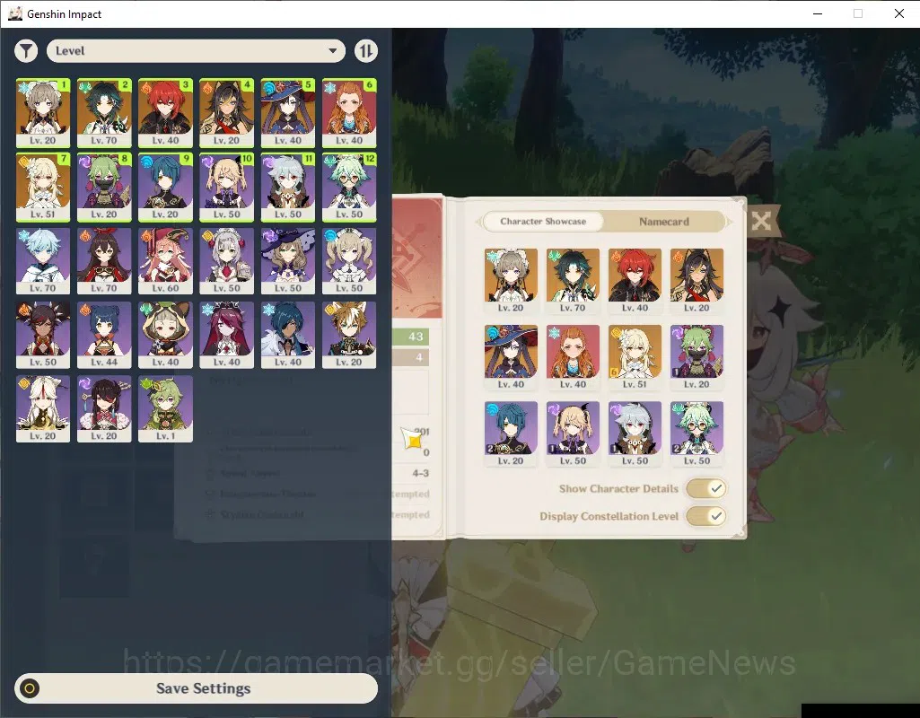 Genshin Impact Accounts ASIA|AR 43| 2 Limited + 2(*5 Weapon) | Xiao+Signat image 2