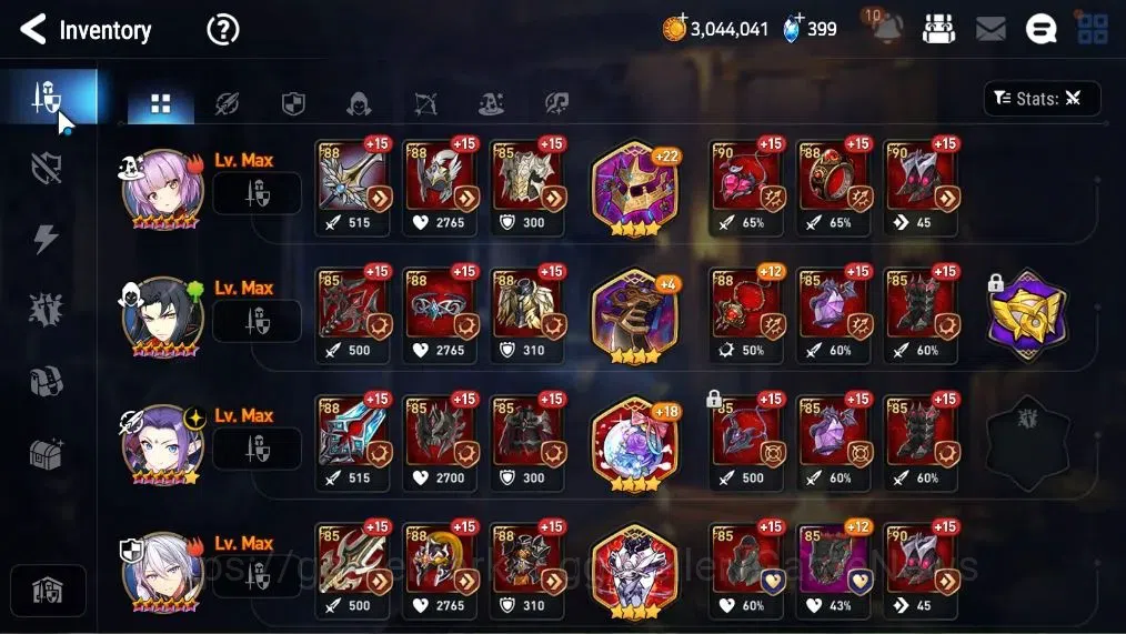 Epic Seven Accounts Asia Unverif|7 ML(Empyrean Ilynav,Spectr Tenebria, image 14