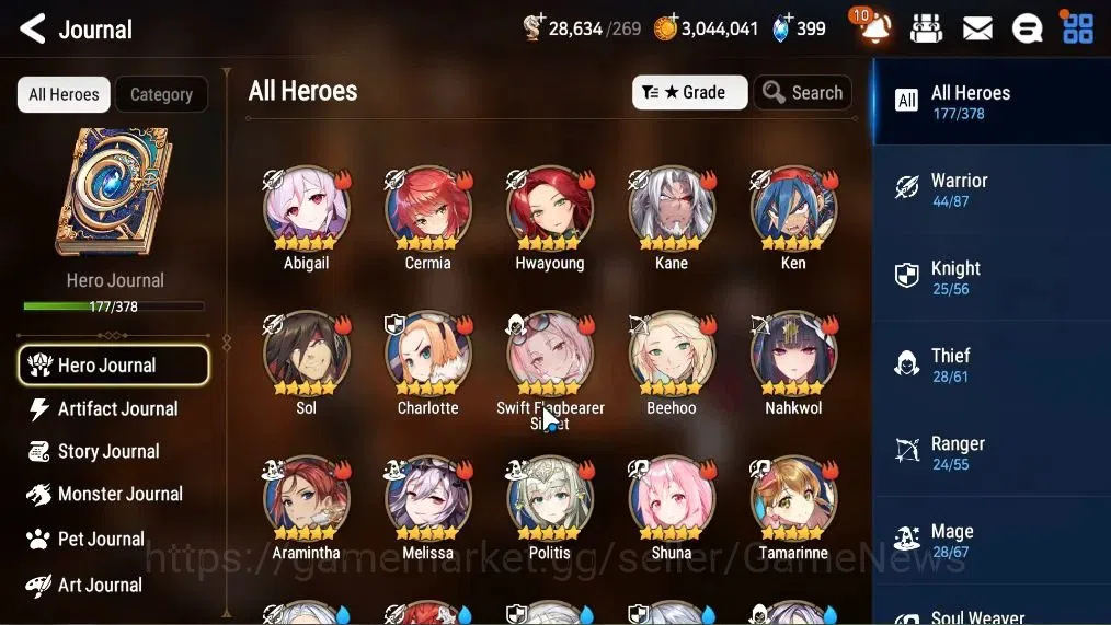 Epic Seven Accounts Asia Unverif|7 ML(Empyrean Ilynav,Spectr Tenebria, image 8