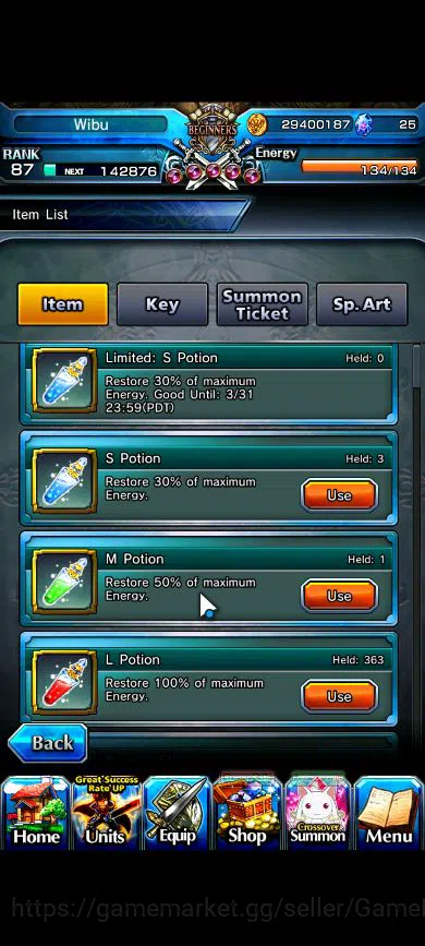 Grand Summoners Accounts Global|Rank 87|17 Ascend|EmiyaTW,S MiyuTW,ChloeTW, image 5