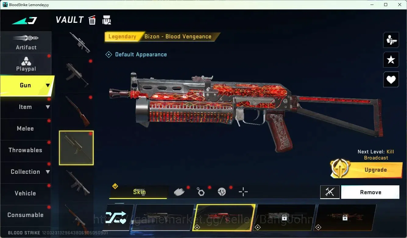 Blood Strike Accounts ASIA | 1 Collab Skins | 1 Limited Skins | 9 Legend image 15