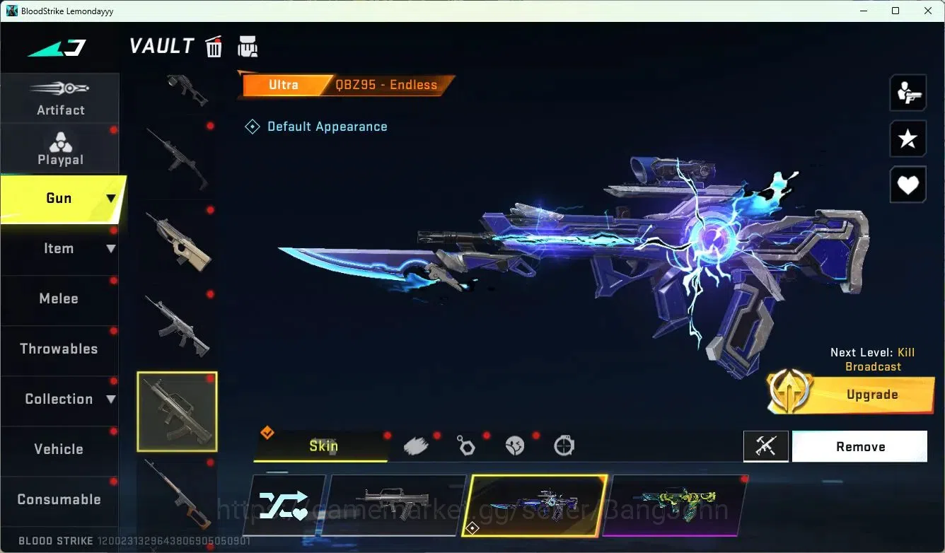 Blood Strike Accounts ASIA | 1 Collab Skins | 1 Limited Skins | 9 Legend image 18