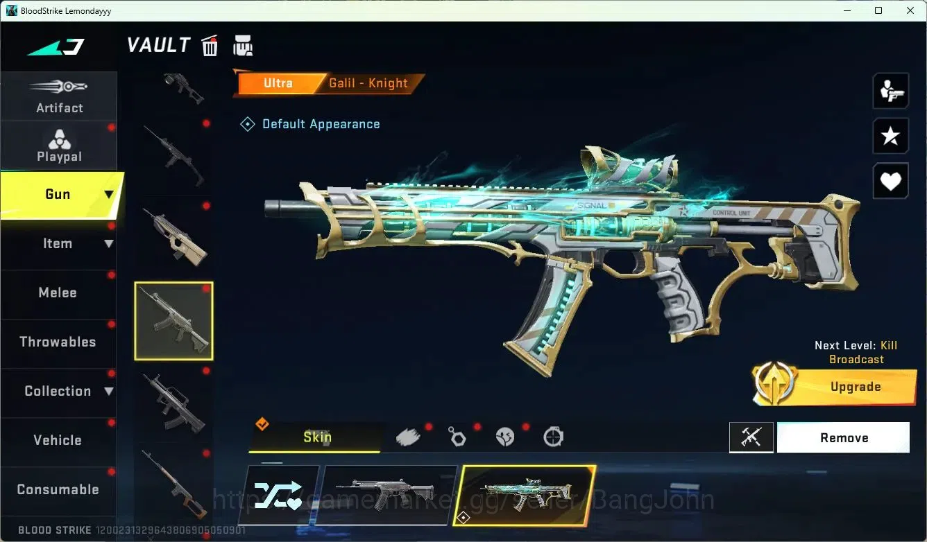 Blood Strike Accounts ASIA | 1 Collab Skins | 1 Limited Skins | 9 Legend image 19