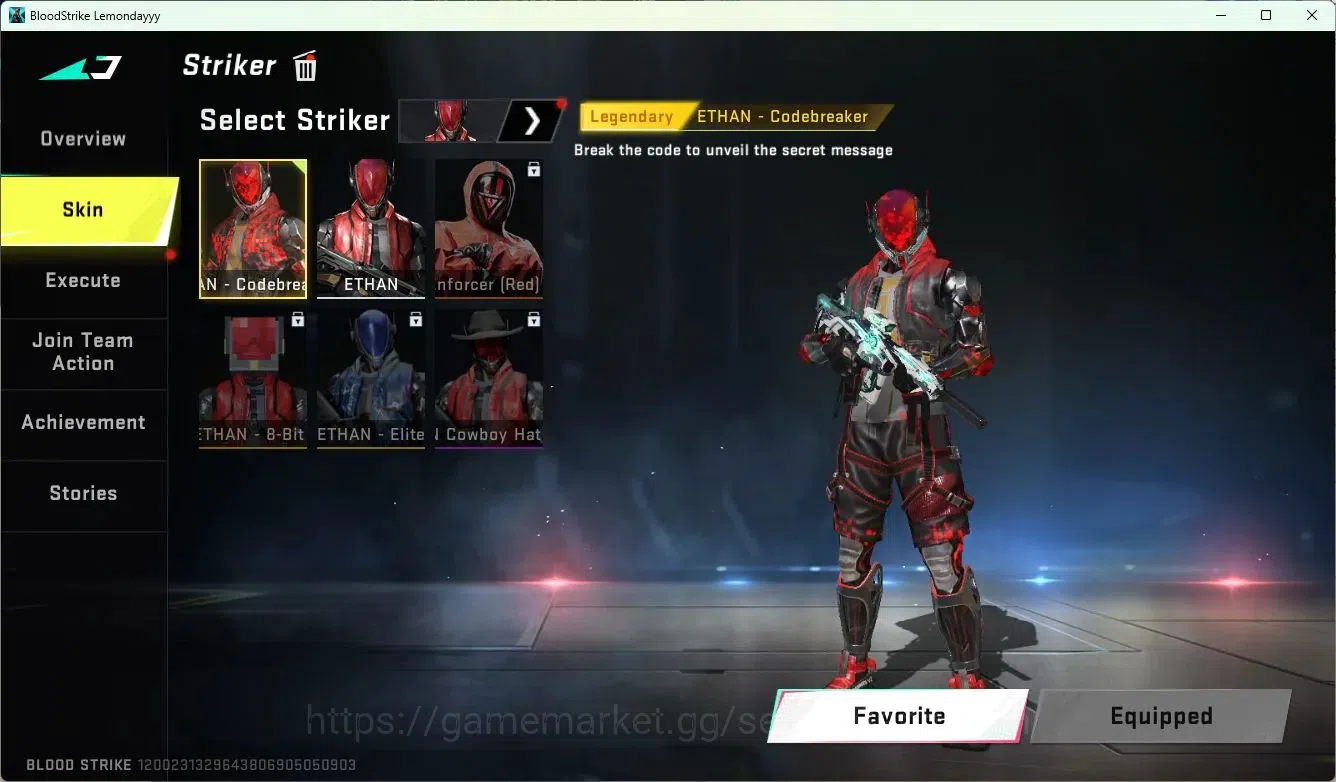Blood Strike Accounts ASIA | 1 Collab Skins | 1 Limited Skins | 9 Legend image 4