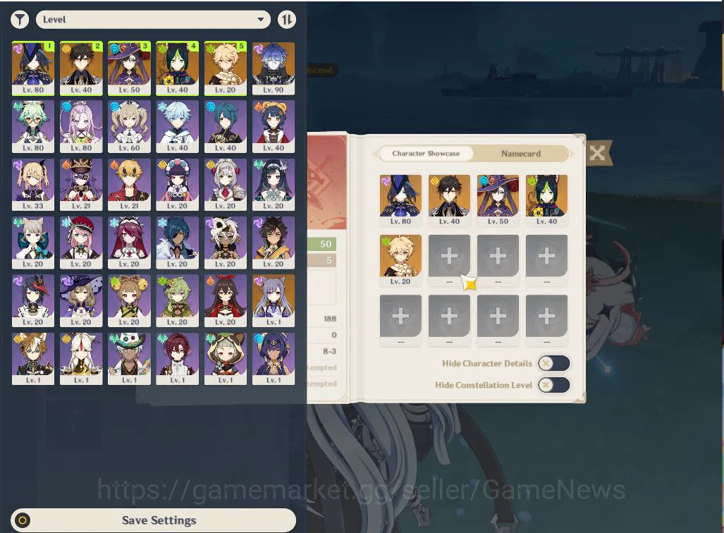 Genshin Impact Accounts ASIA|AR 50|3Limited +1(*5Weapon)|Clorinde,Zhongli, image 2