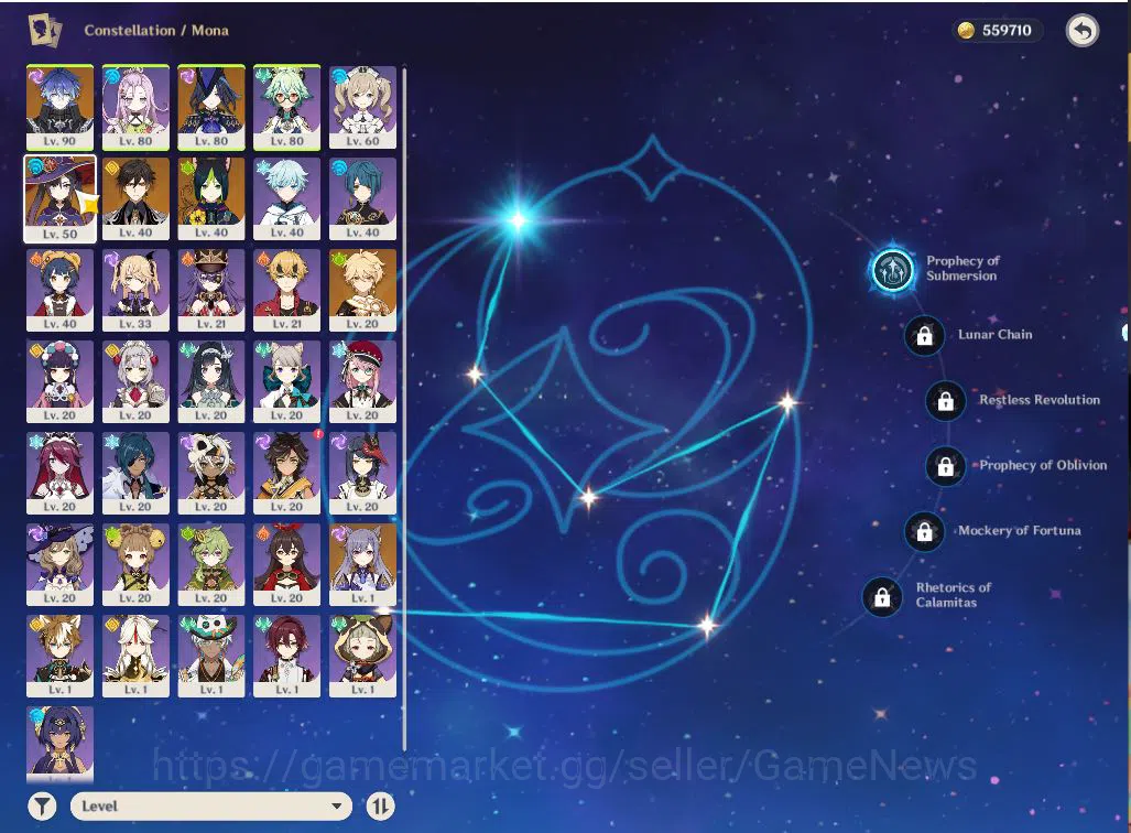 Genshin Impact Accounts ASIA|AR 50|3Limited +1(*5Weapon)|Clorinde,Zhongli, image 4