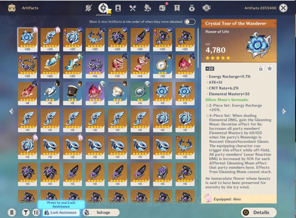 Genshin Impact Accounts ASIA|AR 50|3Limited +1(*5Weapon)|Clorinde,Zhongli, image 7