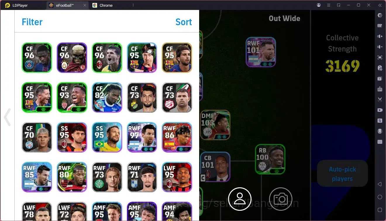 eFootball Accounts Mobile |PW 3169|Epic Ronaldinho,Donadoni,Forlán,Za image 2